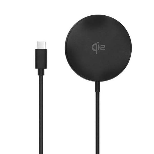 Solight bezdrátová nabíječka,  Qi2,  MagSafe kompatibilní