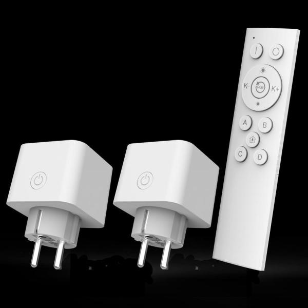 TRUST WIFI Socket Starter Set 2 Smart Plugs + Remote