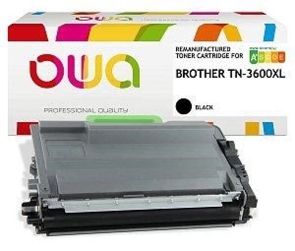 OWA Armor toner kompatibilný s Brother TN-3600XL, čierna/ black, 6000str.