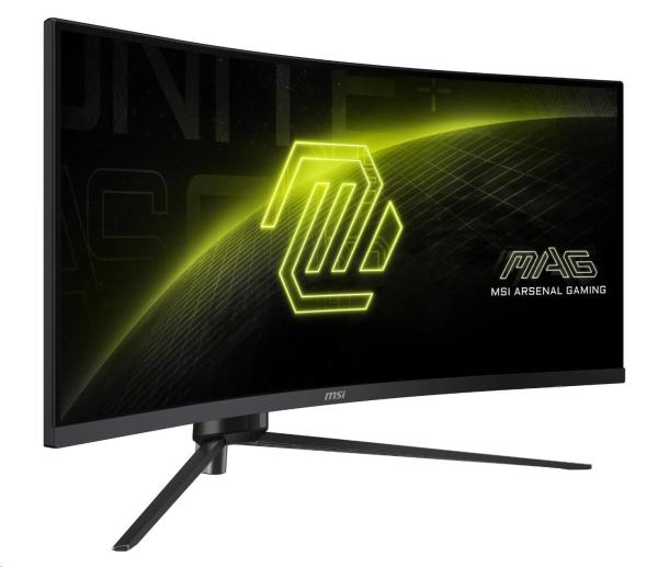 MSI LCD MAG 345CQR,  34" 3440x1440,  180Hz,  1ms,  VESA,  DP,  HDMI,  Audio,  Black3
