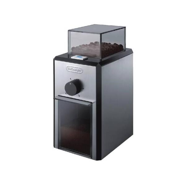 DeLonghi KG89 mlýnek na kávu,  110 W,  nastavení hrubosti,  kontrolka,  ocelové kameny,  bezpečnostní systém,  černý