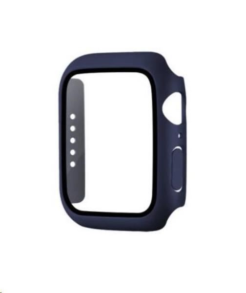COTECi polykarbonátové pouzdro s ochranou displeje pro Apple Watch 41 mm modrá