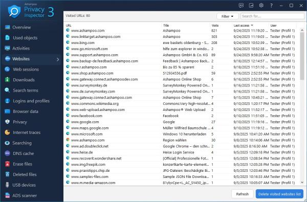 Ashampoo Privacy Inspector 311