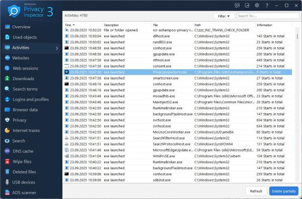 Ashampoo Privacy Inspector 31