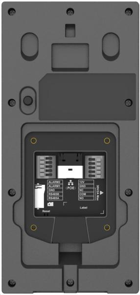 Grandstream GDS3727 dveřní video interkom,  bluetooth,  kamera 4Mpx,  Poe,  IP66,  IK07,  Wi-fi,  plast0
