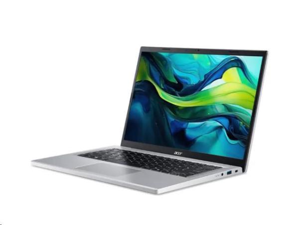 ACER NTB Aspire Go 14 (AG14-72P-50ZC), Core 5 120U, 14"WUXGA, 16GB, 512GB SSD, Intel Graphics, Linux, Silver4