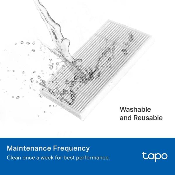 TP-Link Tapo RVA500 sada 2v1 (nádržka,  HEPA filtr,  nástavec,  utěrka) pro Tapo RV30/ RV20 Max plus,  RV30/ RV20 Max3