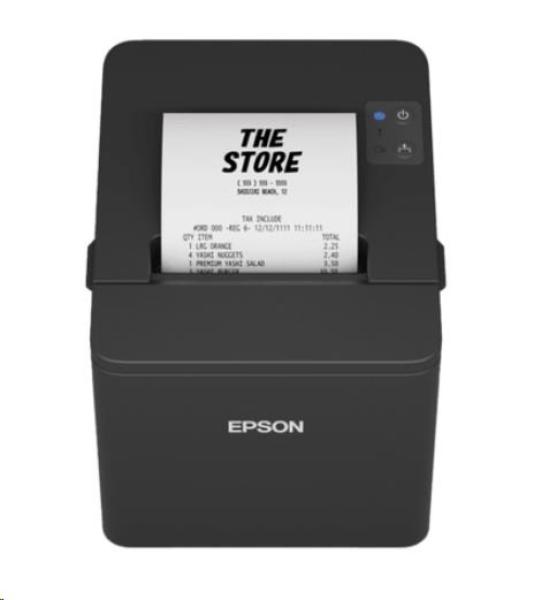 POŠKOZENÝ OBAL - Epson TM-T20IV,  USB,  RS232,  8 dots/ mm (203 dpi),  řezačka,  černá