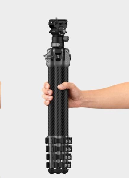 Smallrig 5477 Portable Video Carbon Fiber Tripod AP255Pro4
