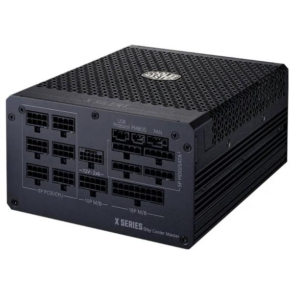 Cooler Master zdroj X Silent Edge Platinum 1100W 230V,  120mm,  Plně modulární,  80 Plus Platinum,  ATX 3.12