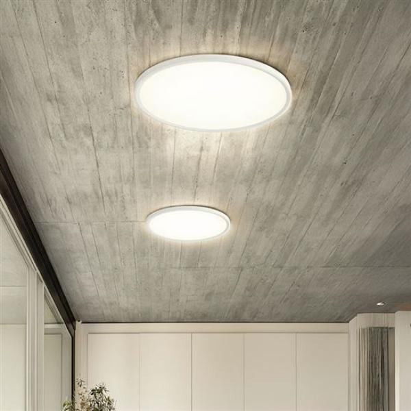 Solight LED osvětlení s dálkovým ovladačem Estela White UGR,  40W,  4300lm,  40cm,  URG<19,  závěsné i přisazené1