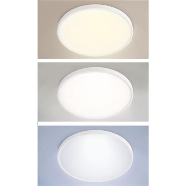 Solight LED osvětlení s dálkovým ovladačem Estela White,  50W,  5400lm,  60cm,  URG<19,  závěsné i přisazené4