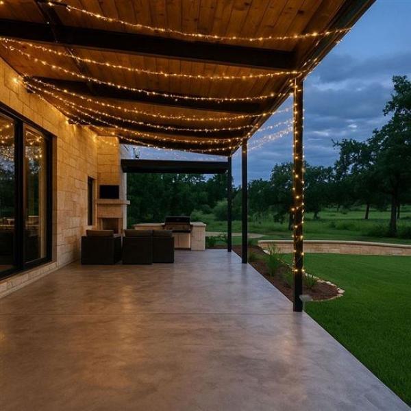 Solight LED solární řetěz,  200LED,  22m,  teplá bílá4