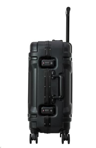 ACER Cestovní kufr Predator Robust Luggage 22", polykarbonát, 54l, TSA kombinační zámek, 2 kapsy, černá3