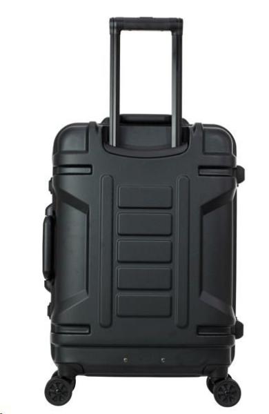 ACER Cestovní kufr Predator Robust Luggage 22", polykarbonát, 54l, TSA kombinační zámek, 2 kapsy, černá5