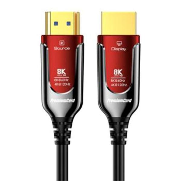 PremiumCord Ultra High Speed ??HDMI 2.1, optický, 10m