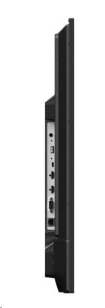 SHARP LFD 43" MultiSync E439,  IPS,  3840x2160,  350nit,  1200:1,  8ms,  16/ 7,  HDMI,  LAN,  RS232,  USB-C2