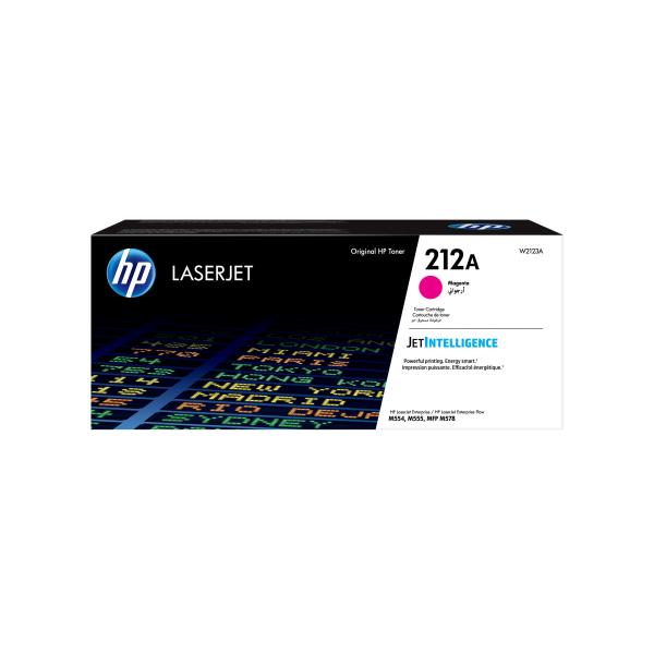 BAZAR - HP 212A Magenta Original LaserJet Toner Cartridge (4, 500 pages) - Poškozený obal (Komplet)