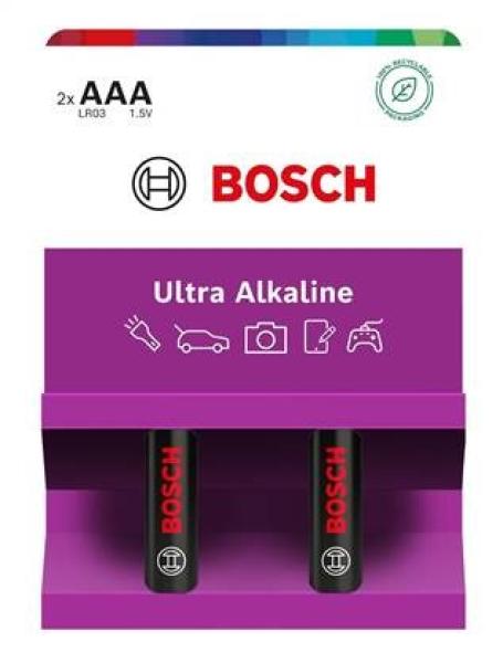 Bosch LR03UA2B/ 00 Ultra Alkaline (Blistr 2 ks)