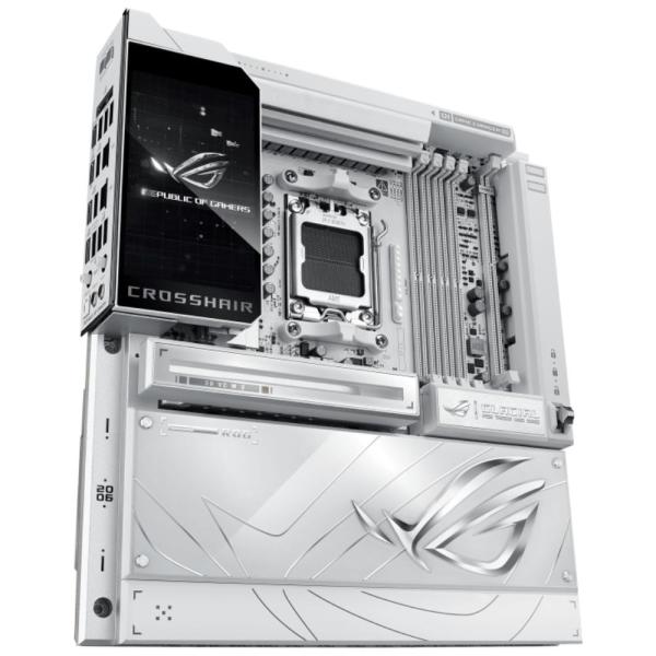 ASUS MB Sc AM5 ROG CROSSHAIR X870E GLACIAL,  AMD X870E,  2xDDR5,  WiFi,  2xUSB4,  E-ATX3