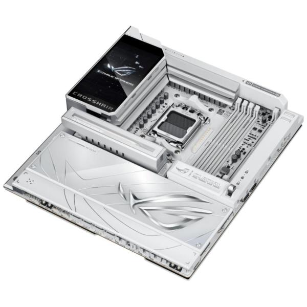 ASUS MB Sc AM5 ROG CROSSHAIR X870E GLACIAL,  AMD X870E,  2xDDR5,  WiFi,  2xUSB4,  E-ATX6
