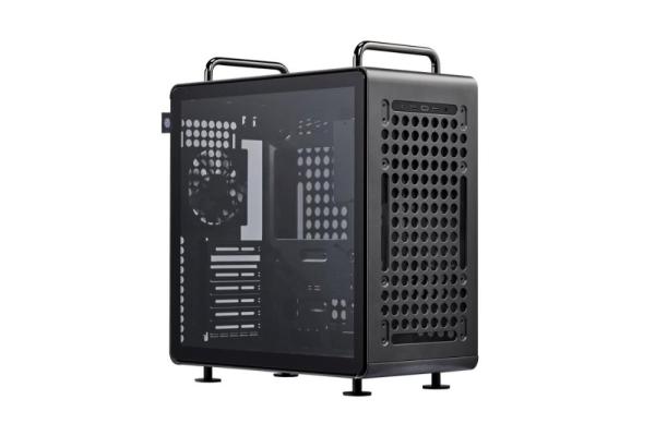 Cooler Master case QUBE 540,  ATX,  Průhledná bočnice,  1x120mm Fan,  Černá