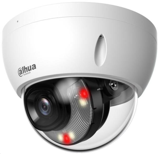 Dahua IPC-HDBW2449E-S-IL-0280B,  4Mpix 20fps,  2, 8mm(101°),  Full-Color /  WDR /  IR+white 30m /  mikrofon