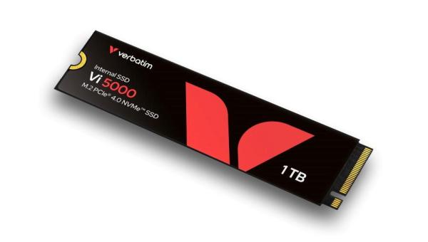 VERBATIM SSD Vi5000 Internal PCIe NVMe M.2 SSD 1TB ,  W 4500/  R 5000 MB/ s2