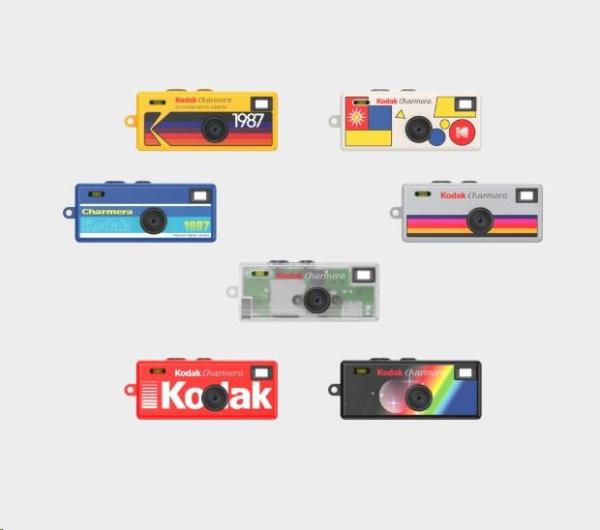 BAZAR - Kodak Charmera Keychain Digital Camera Blind Box - Poškozený obal (Komplet)