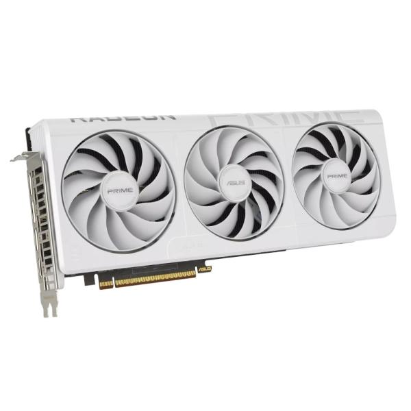 ASUS VGA AMD RADEON RX 9070 XT PRIME 16GB OC WHITE,  RX 9070 XT,  16GB GDDR6,  3xDP,  1xHDMI4