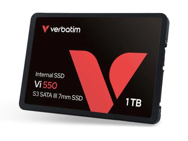 VERBATIM SSD Vi550 S3 1TB SATA III,  2.5” W 535/  R 560 MB/ s