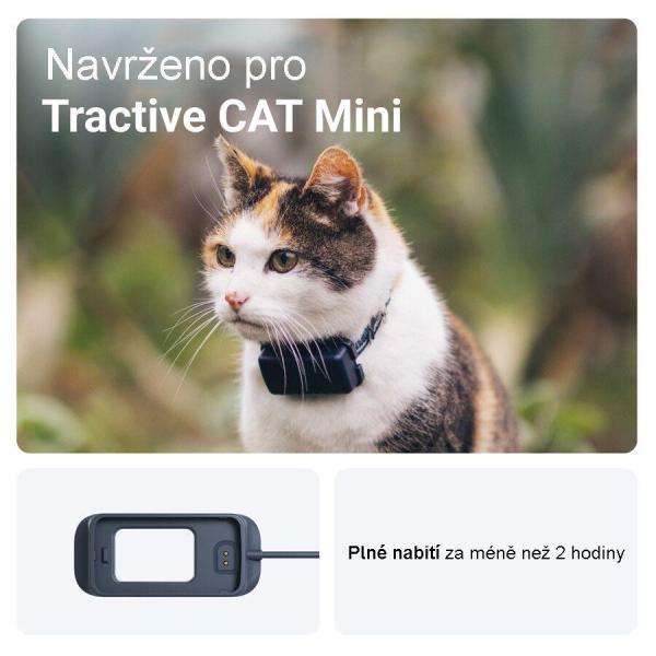 Tractive CAT Mini - Nabíjecí kabel,  tmavěmodrý2