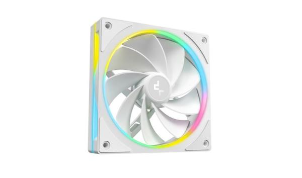 DEEPCOOL Case CL6600 WH,  ATX,  Průhledná bočnice,  vodní chlazení,  bílá2