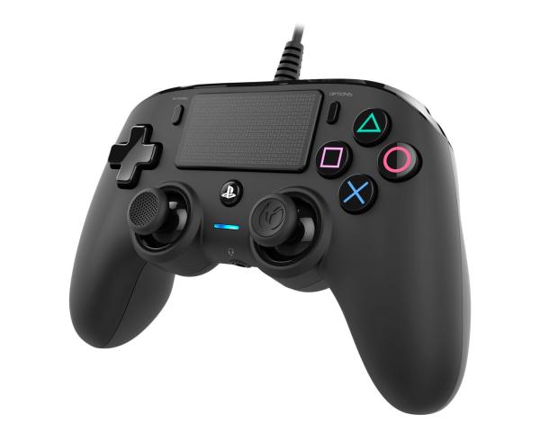 Nacon Wired Compact Controller - ovladač pro PlayStation 4 - černý1