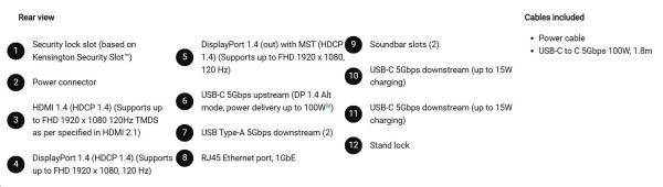 DELL LCD P2726HE - 27"/ IPS/ LED/ 1920x1080/ 16:9/ 120Hz/ 8ms/ 1500:1/ 300 cd/ m2/ HDMI/ DP/ Pivot/ VESA/ 3YNBD (210-BVKQ)5
