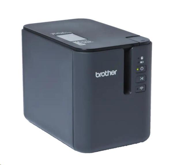 BAZAR - BROTHER tiskárna štítků PT-P950NW - 36mm,  pásky TZe,  WIFI,  Profesionální PC Tiskárna Štítků - Poškozený obal (Ko2
