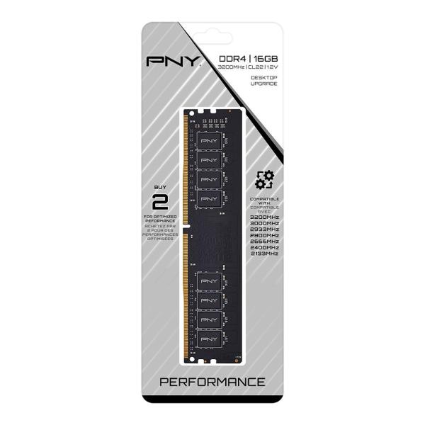 PNY DIMM DDR4 16GB 3200MHz CL223