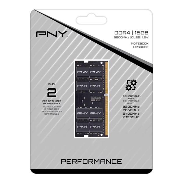 PNY SODIMM DDR4 16GB 3200MHz CL223