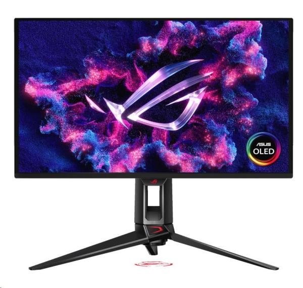 ASUS LCD 27" ROG Swift OLED PG27UCDM Gaming monitor,  3840x2160,  Flat,  G-Sync,  240Hz,  0, 03ms,  HDMI,  DP,  VESA