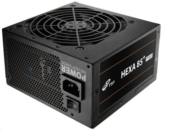 BAZAR - Fortron zdroj 650W HEXA 85+ PRO 650,  full range,  ATX,  Bronze,  DC/ DC - Po opravě (Bez příšlušenství)