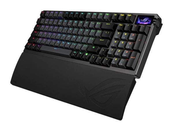 ASUS klávesnice ROG Azoth 96 HE,  Mechanická,  Bezdrátová,  BT,  RF 2.4GHz,  CZ/ SK,  černá5