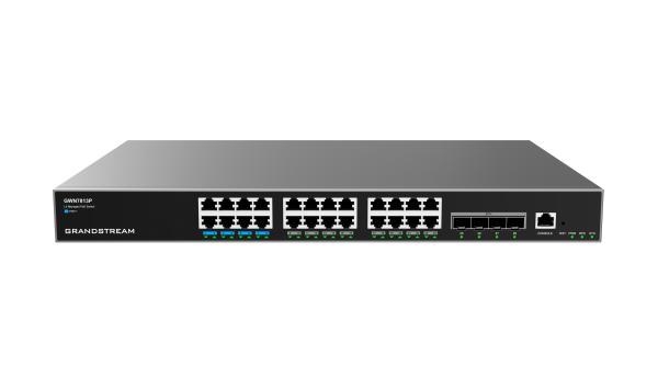 Grandstream GWN7813P Layer 3 Managed Network PoE Switch,  24 portů /  4 SFP+