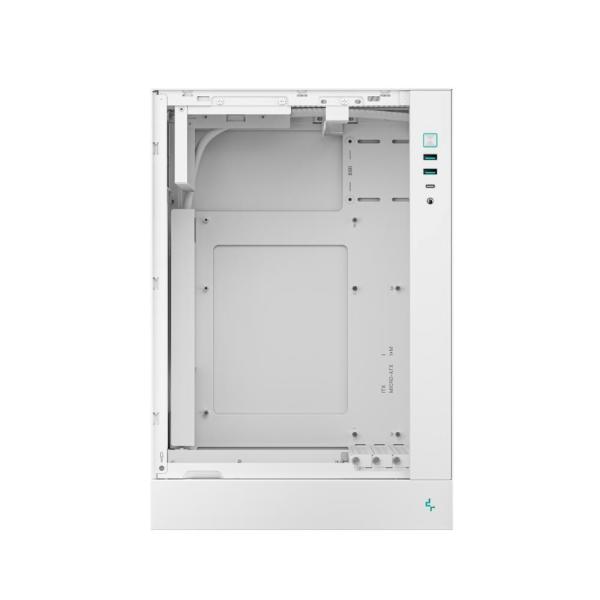 DEEPCOOL Case CH170 PLUS WH,  ATX,  Průhledná bočnice,  bílá4