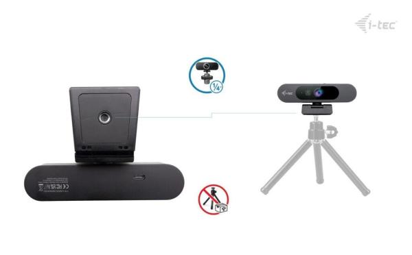 i-tec SOLOMON PRO 900 4K Webcam /  otevrena4