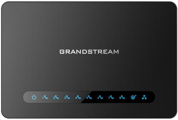 Grandstream HT818 V2 FXS ATA brána,  FXS portů: 8,  Počet SIP:22