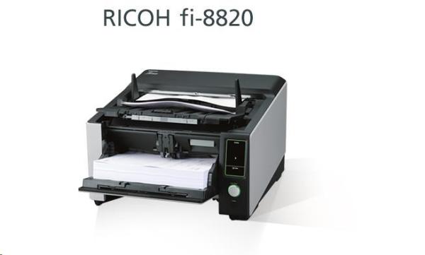 RICOH skener Fi-8820 A3,  color,  duplex,  120ppm v barvě 300dpi,  USB 3.2 + RJ-45,  ADF 500,  Z: 12M