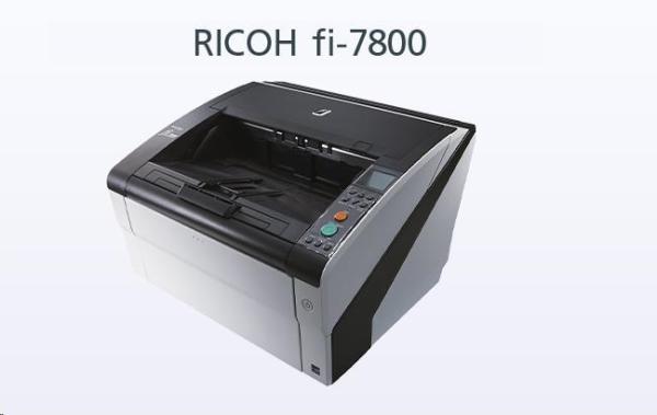 RICOH skener Fi-7800 A3,  color,  duplex,  110ppm v barvě 300dpi,  USB 2.0,  ADF 500,  Z: 12M