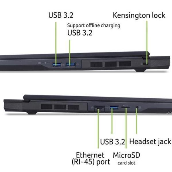 ACER NTB Predator Helios Neo 18 AI (PHN18-72-92BJ), Ultra 9 275HX, 18"WQXGA, 64GB, 1TB SSD, RTX 5070 Ti, Linux, Black9