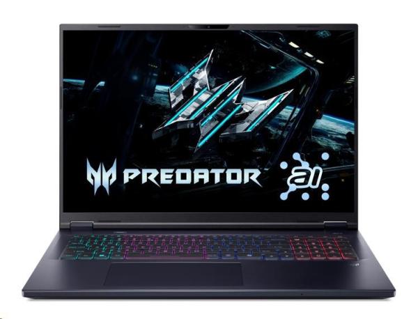 ACER NTB Predator Helios Neo 18 AI (PHN18-72-92BJ), Ultra 9 275HX, 18"WQXGA, 64GB, 1TB SSD, RTX 5070 Ti, Linux, Black1