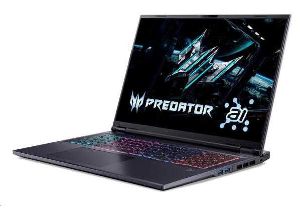 ACER NTB Predator Helios Neo 18 AI (PHN18-72-92BJ), Ultra 9 275HX, 18"WQXGA, 64GB, 1TB SSD, RTX 5070 Ti, Linux, Black3